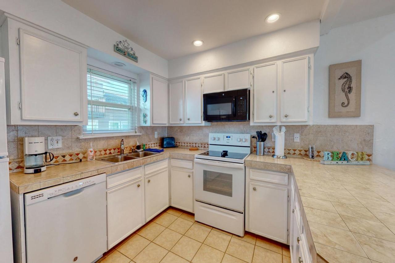 Gulf Front Retreat Villa Galveston Bagian luar foto