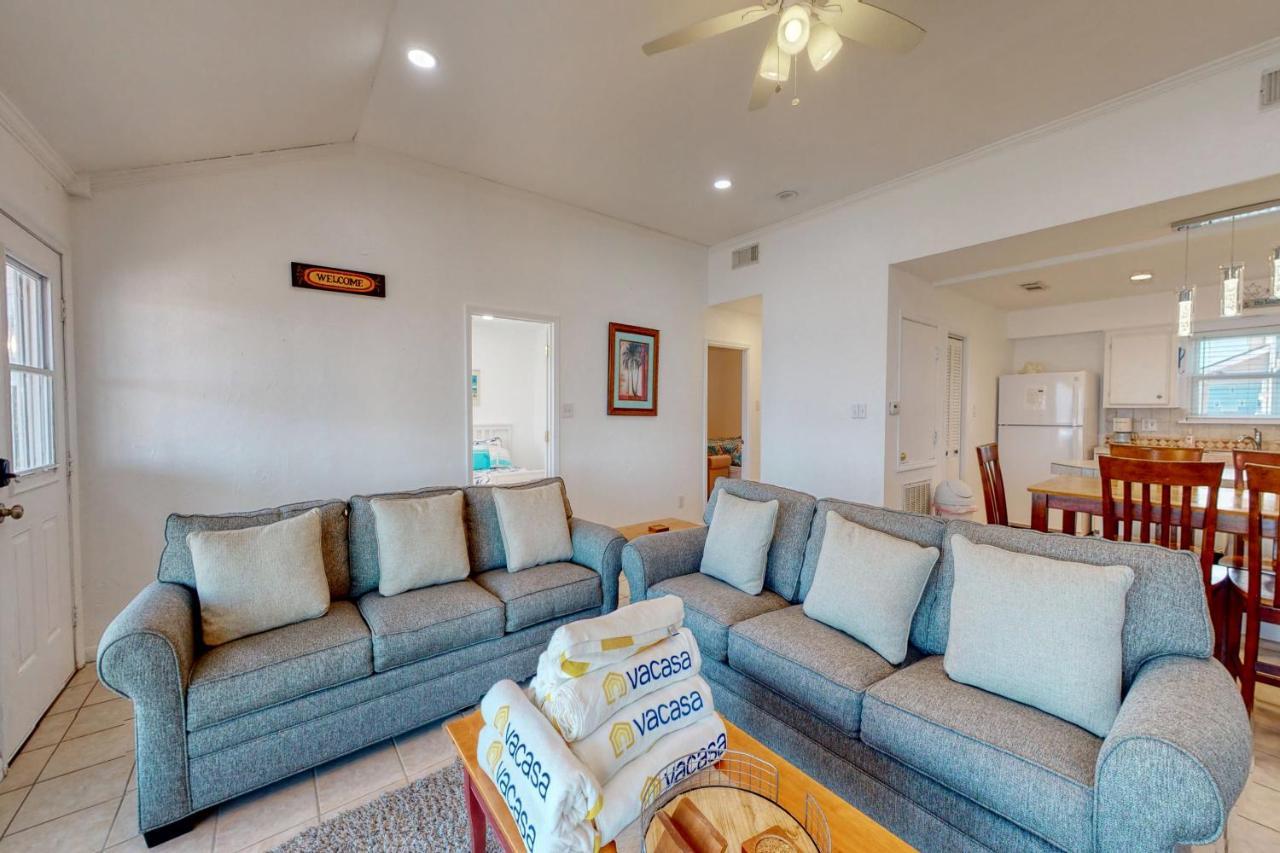 Gulf Front Retreat Villa Galveston Bagian luar foto